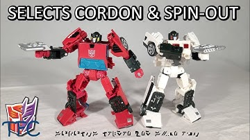 Transformers Review: Generations Selects Cordon & Spin-Out