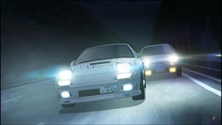 [Eurobeat AMV] Fujiwara Takumi v Takahashi Rysouke + GT86 Scene ｢Legend 3｣