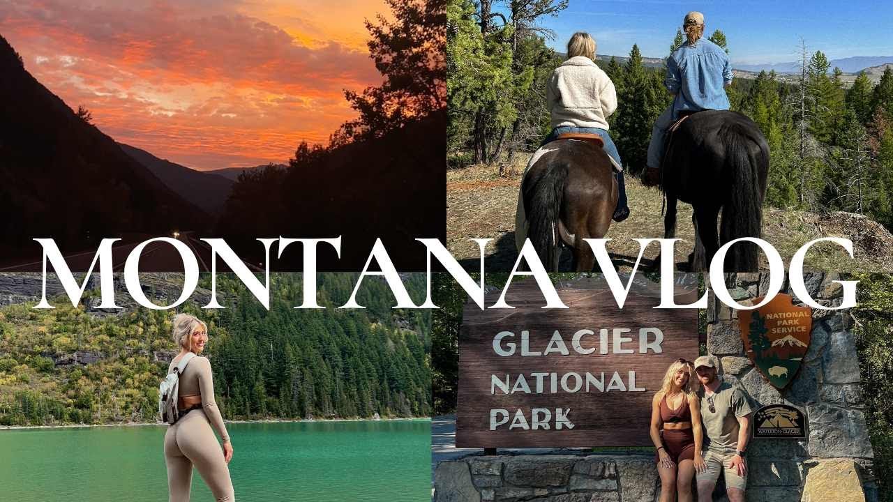 Kalispell, Montana, My 30th Birthday, Horseback Riding + Glacier