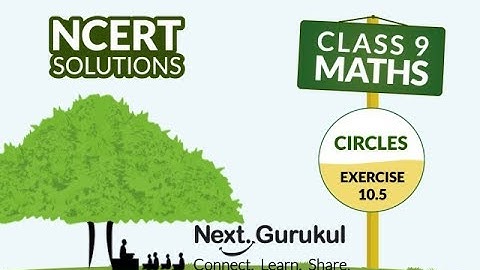 NCERT Video Solutions For CBSE Class 9 Mathematics l Circle Through 3 Points l Ex 10.5 , Q8