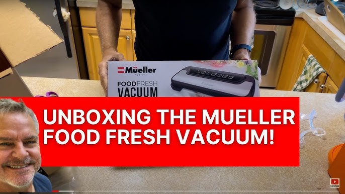 Mueller MV-1100 Vacuum Sealer: Unboxing & First Impressions 