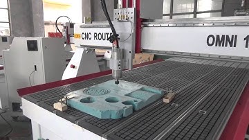 1530 cnc router engrave omni on foam