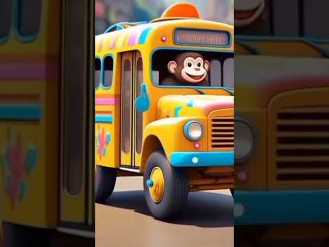 أغنية عجل الباص يدور ويدور أغاني أطفال كرتون اطفال