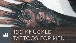 100 Knuckle Tattoos For Men