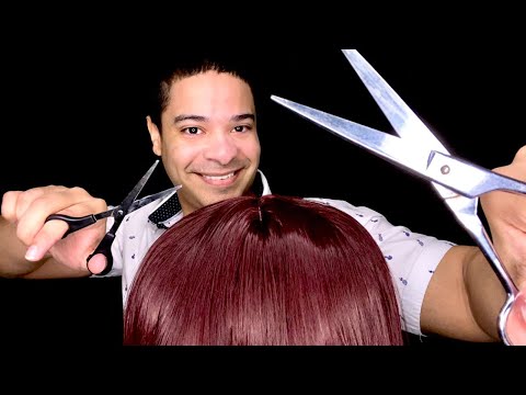 ASMR Español Peluqueria Barberia Te Corto Tu Pelo (Atencion Personal, Tijeras)