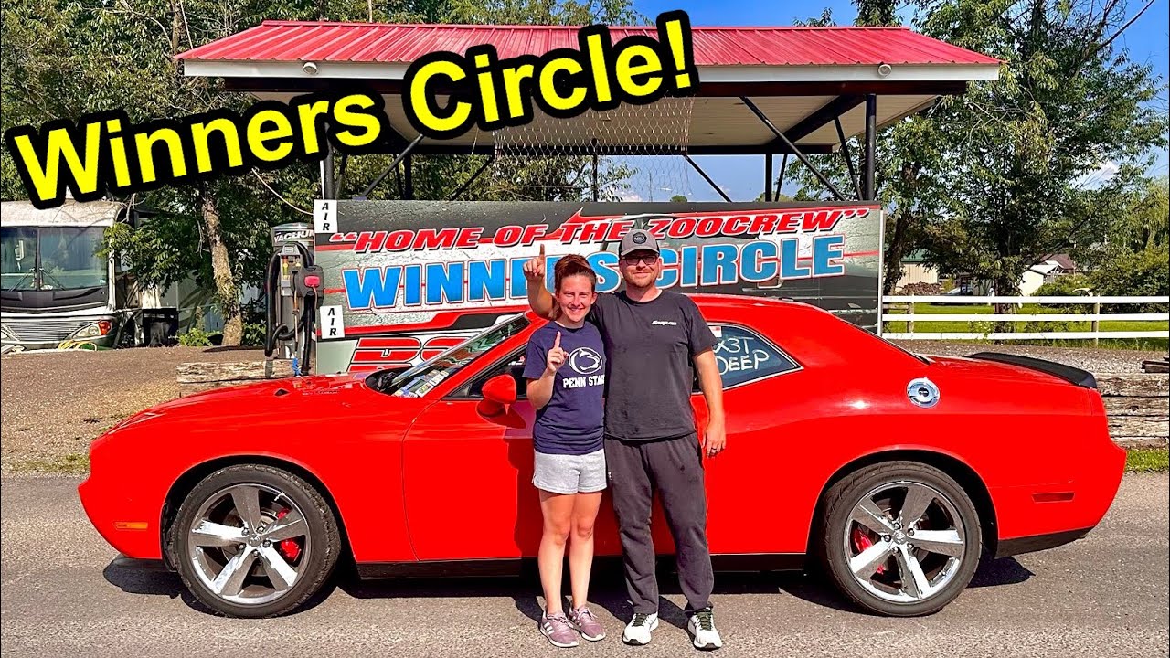 My First BIG WIN Drag Racing! - YouTube