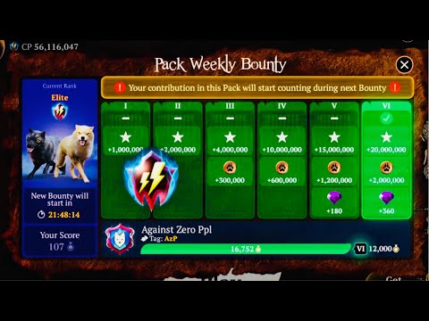 Maximum Bounty Rewards of Elite Rank ☾ The Wolf Online Simulator 2021