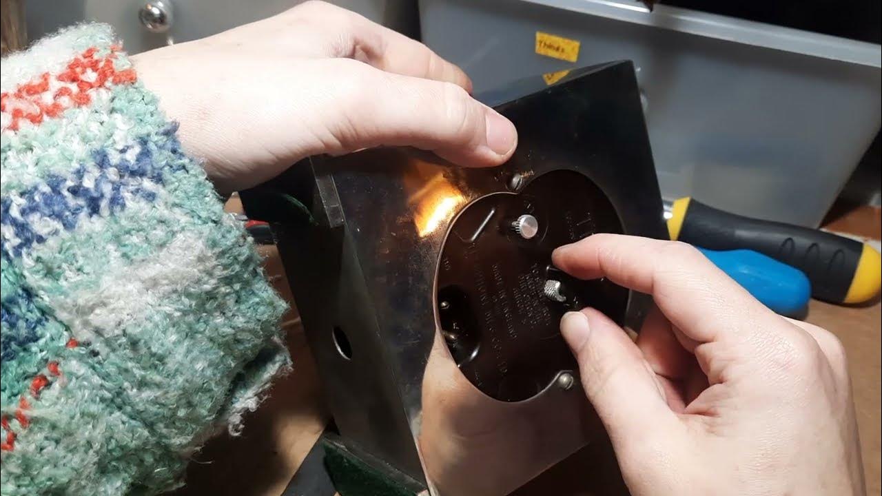 TEMCO Synchronous Electric Clock disassembly pt. 1 YouTube