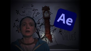 Stranger Things Clock in Wall VFX Tutorial