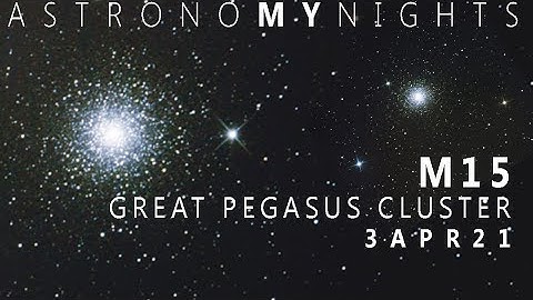 PEGASUS GLOBULAR CLUSTER | M15 PEGASUS LIVE VIEW | 200mm NEWTONIAN REFLECTOR | FIRST ATTEMPT