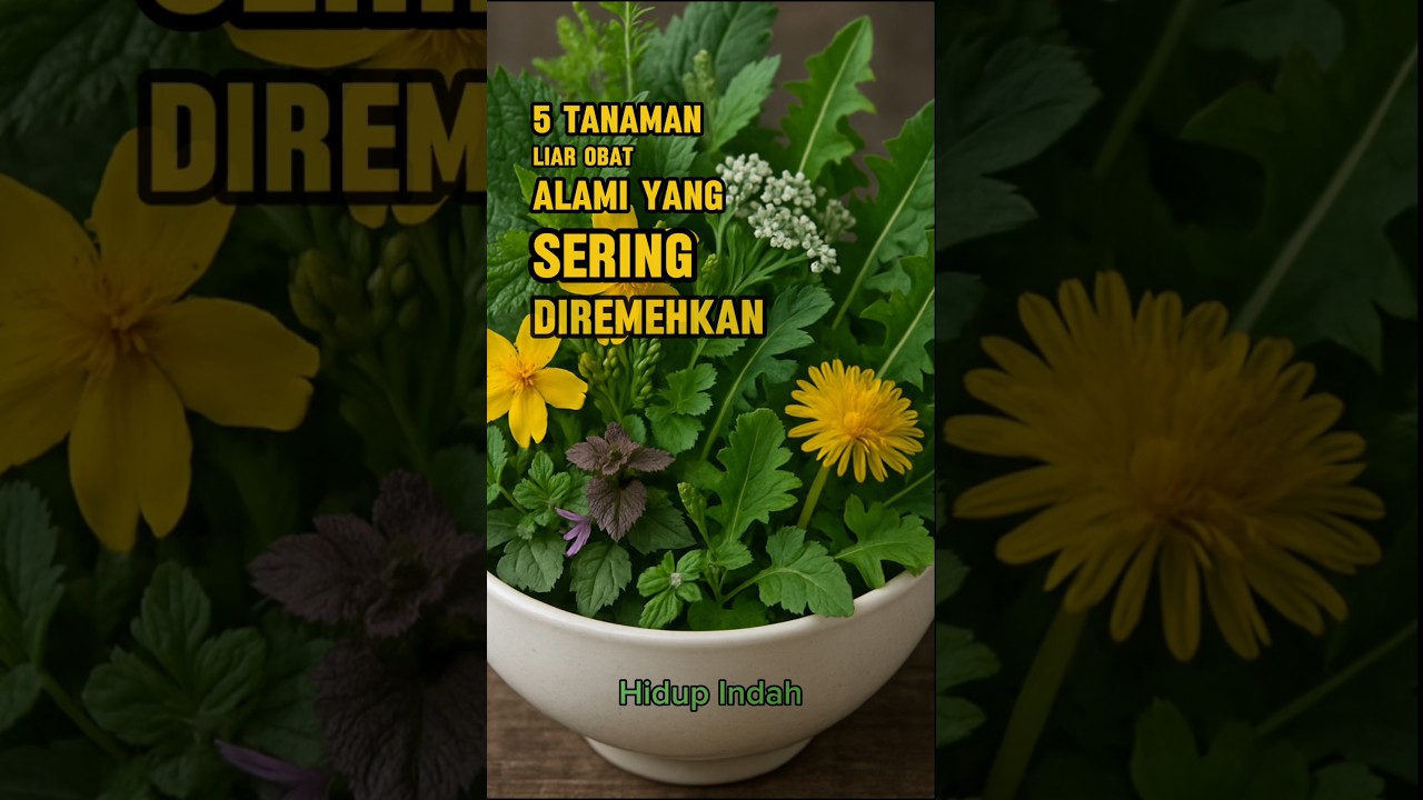5 Tanaman Liar, Obat Alami Yang Sering Diremehkan!!!