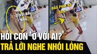 Ba mẹ ly dị hỏi CON Ở VỚI AI, bé gái nói câu ai nghe cũng RƠI NƯỚC MẮT | Tin Ngắn 3 Phút