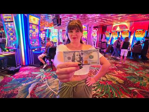 I Put $100 in 5 NEW Slot Machines at EL Cortez Las Vegas!