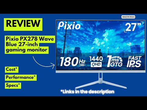 🔥 Pixio PX278 Wave Blue Review | 27