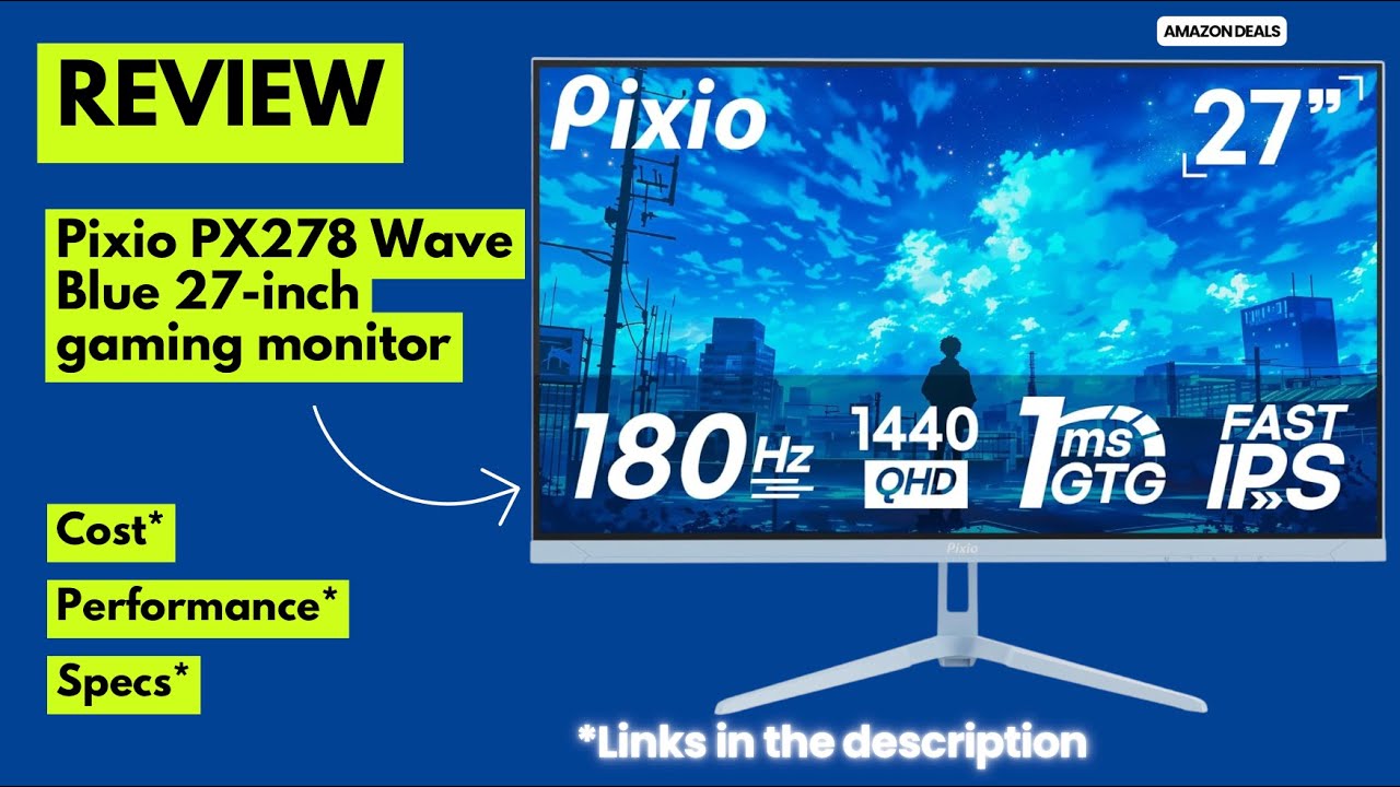 🔥 Pixio PX278 Wave Blue Review | 27