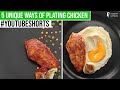 5 unique ways of plating chicken   shorts  sanjeev kapoor khazana