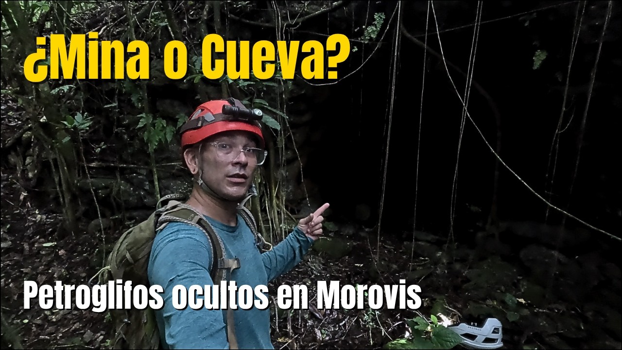 ¿Mina o Cueva? Misterioso túnel con petroglifos en Morovis, Puerto Rico