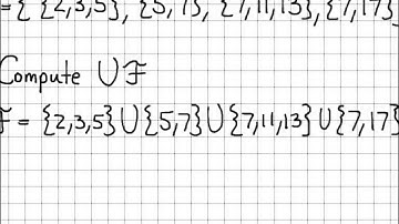 Proof and Problem Solving - More Sets Example 03