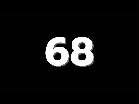 68 Second Countdown Timer With Sound Effect