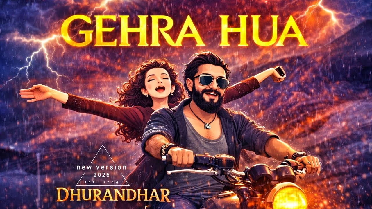 Gehra Hua (Inspired Lofi Mix) 🌧️ | Sad Rainy Night Vibes | Chill & Relax