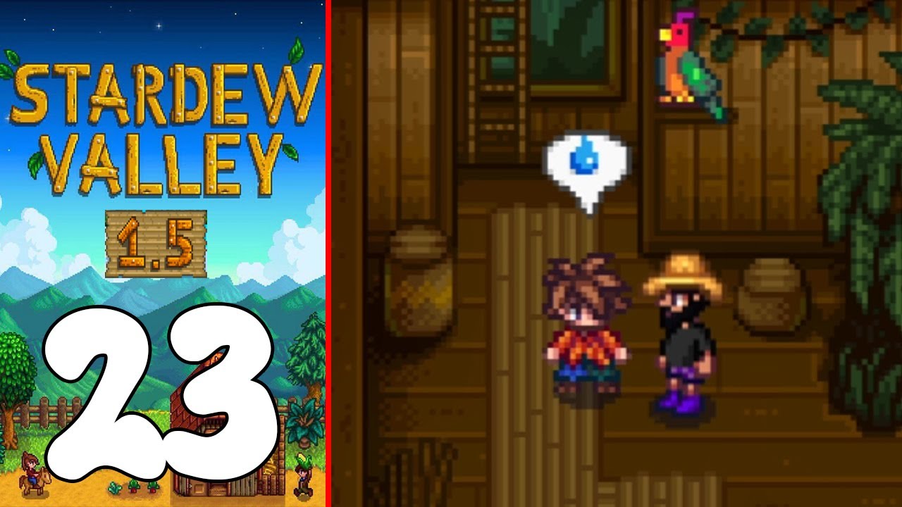 CONOCEMOS A LEO! STARDEW VALLEY 1.5 CAPITULO 23! YouTube