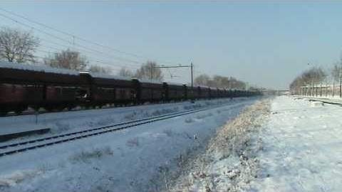 Trainspotting at Winter wonderland!!! Beautiful Snow and Sun atmosphere!!!
