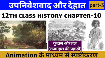 Class 12 History Chapter 10 उपनिवेशवाद और देहात part-3 Animation Video