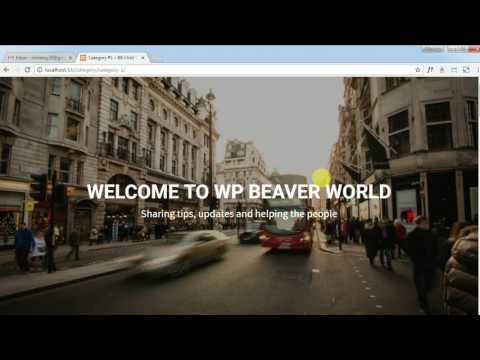 Adding full width slideshow template before header on Beaver Builder Theme