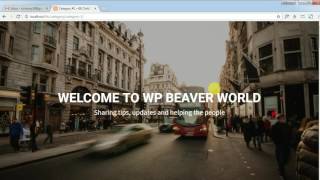 Adding full width slideshow template before header on Beaver Builder Theme