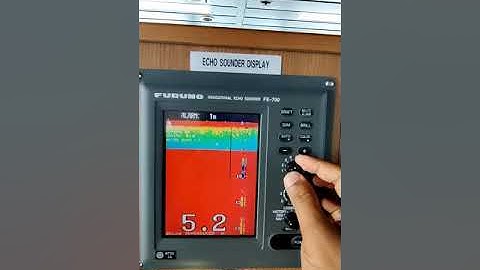Echo Sounder On Merchant Ships