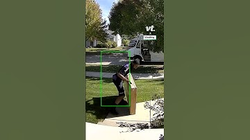 This is how my delivery driver dropped off my new TV 🤬