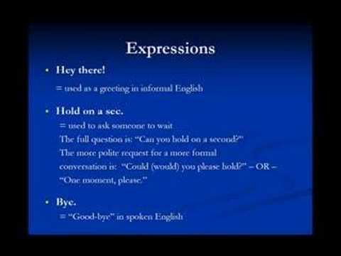 American Slang - Lesson 2 slang for cool