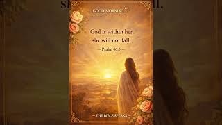 God Is Within You — You Will Not Fall | Psalm 46:5.