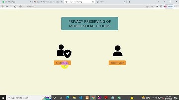 A Cloud Secure Storage Mechanism Based on Data Dispersion and Encryption#python_project #ieeeproject