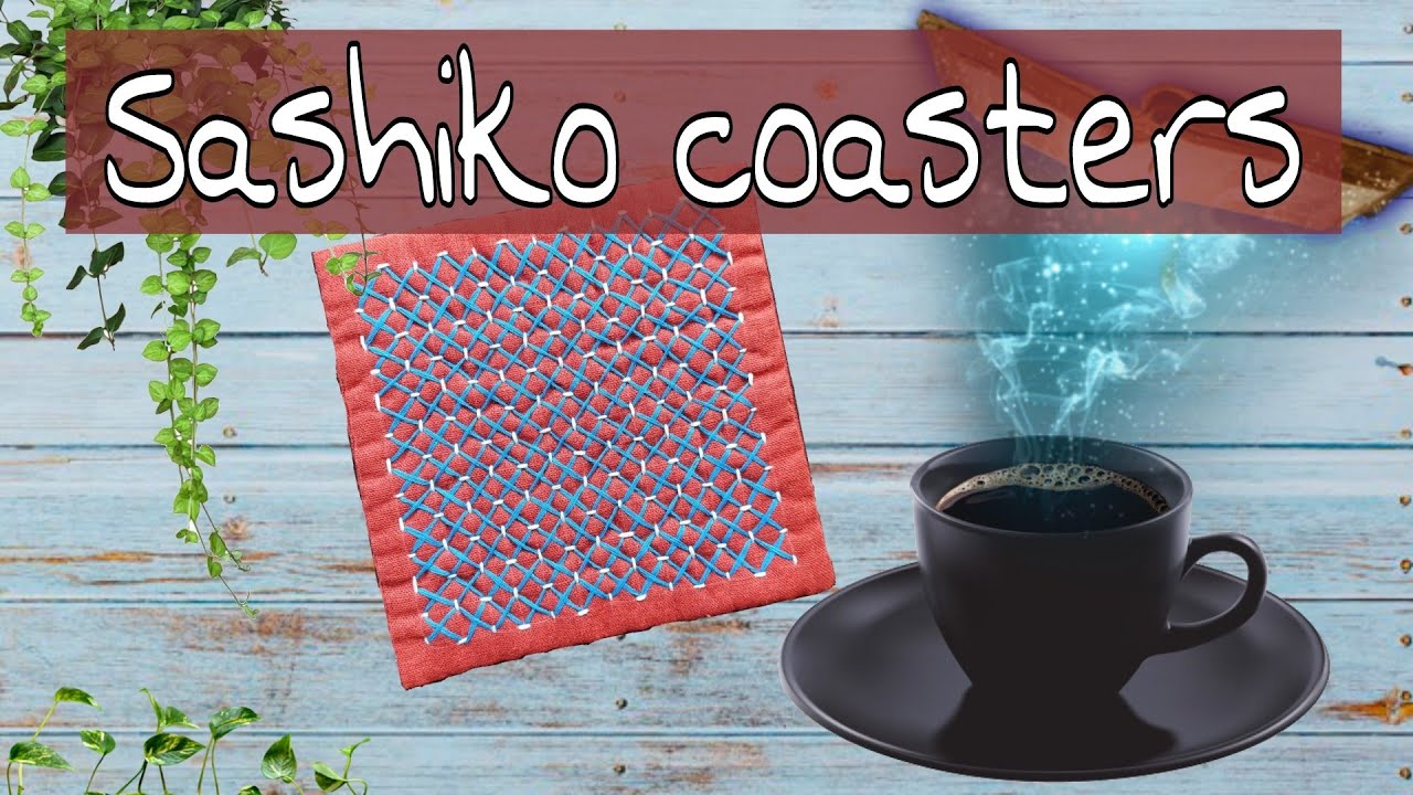 Подставки под Сашико своими руками | Простой проект сашико # 18