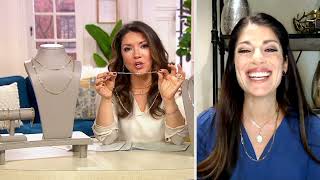 EternaGold Paperclip Chain Bracelet or Necklace, 14K Gold on QVC