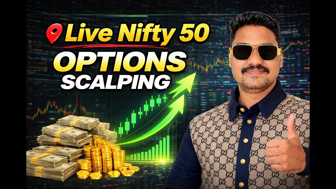 Live Nifty 50 Options Trading Analysis #niftylivestream # ...