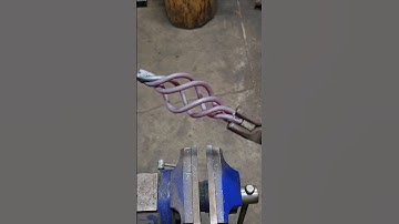 More basket twists this week #blacksmith #forge #handmade #maker #art #howto #short #shorts