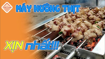 Máy nướng thịt mini 5 xiên loại đặc biệt - Trải nhiệm quay nướng cực chất!!! | Thái Long