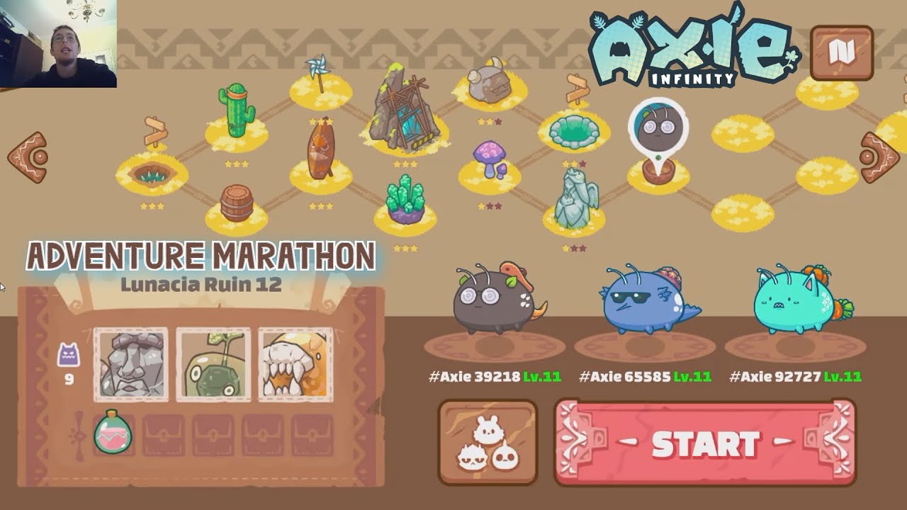 Axie Infinity - "Adventure" Mode Marathon