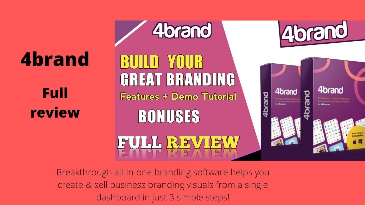 4brand -Full review+Bonuses ⚠️Warning ⚠️ Don't buy without seeing this video ⚠️