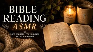 Bible Reading ASMR 📖✨ Relaxing Scripture Reading for Sleep &amp; Peace