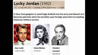 1 Minute Movie Review - Lucky Jordan (1942)