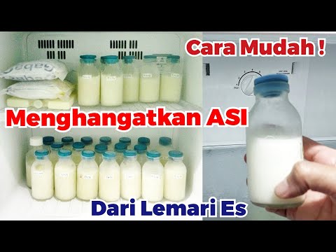 CARA MENGHANGATKAN ASI DARI KULKAS | JANGAN SAMPAI KELIRU ! | CARA PRAKTIS MENGHANGATKAN ASI PERAH