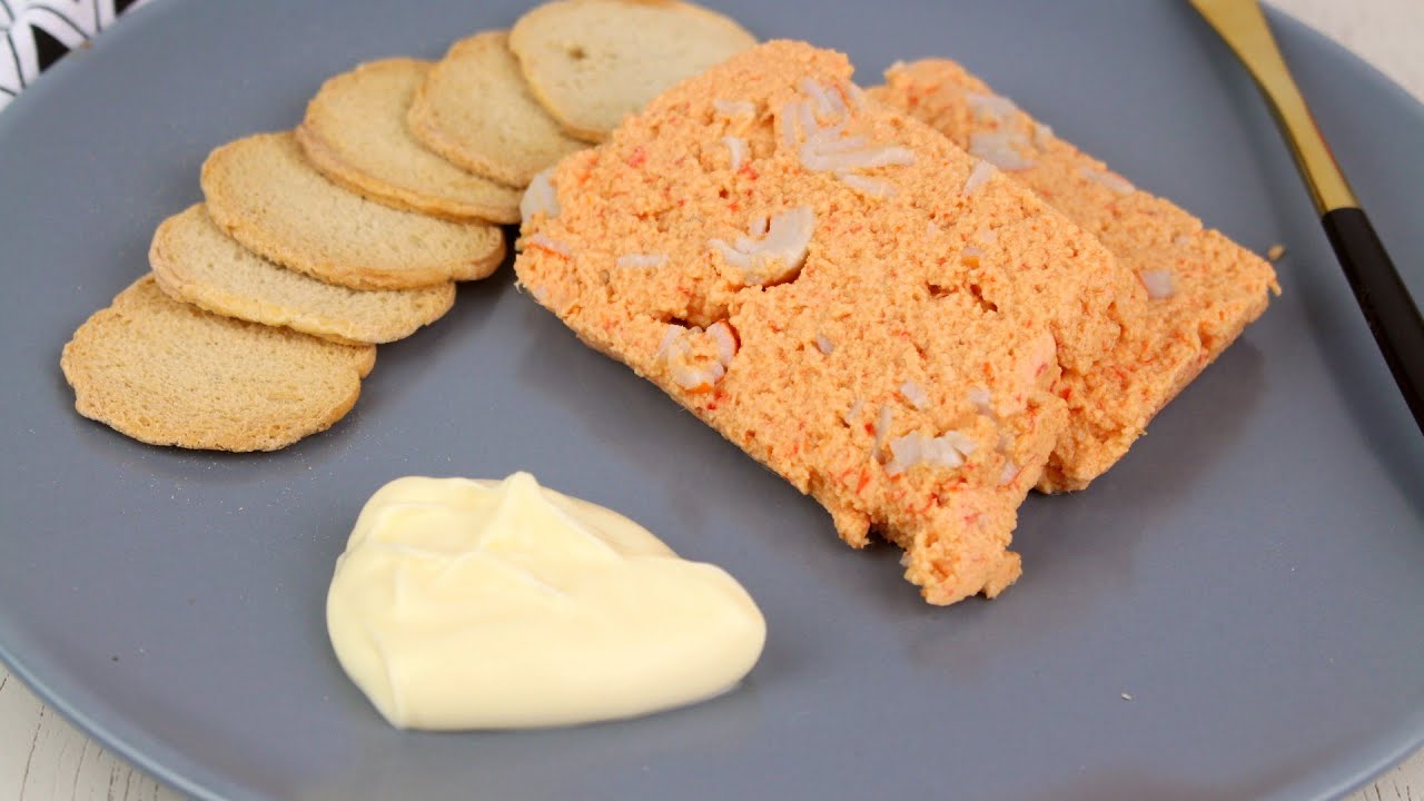 Pastel de ATÚN y SURIMI con Thermomix | Entrante ideal para Navidad