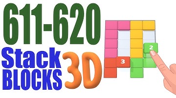 Stack Blocks 3D Level 611 612 613 614 615 616 617 618 619 620