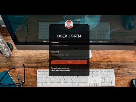 How To Create Login Form In HTML and CSS