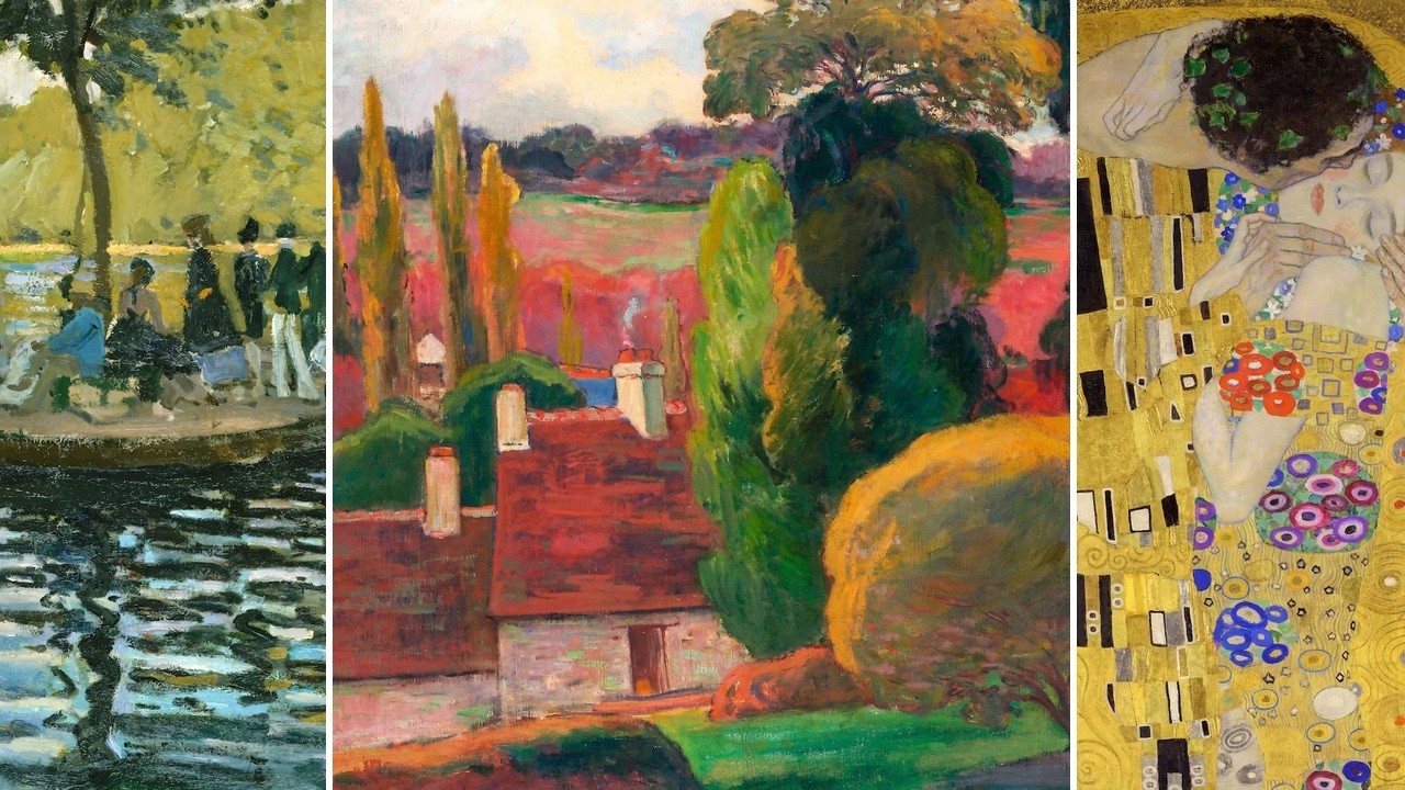 Masterpieces TV — Silent Art Gallery · July 23 Morning | Gauguin · A Farm in Brittany & others