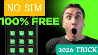 How to Create MULTIPLE WhatsApp Accounts on One Phone (Free Foreign Numbers) — 2026 WORKING screenshot 3