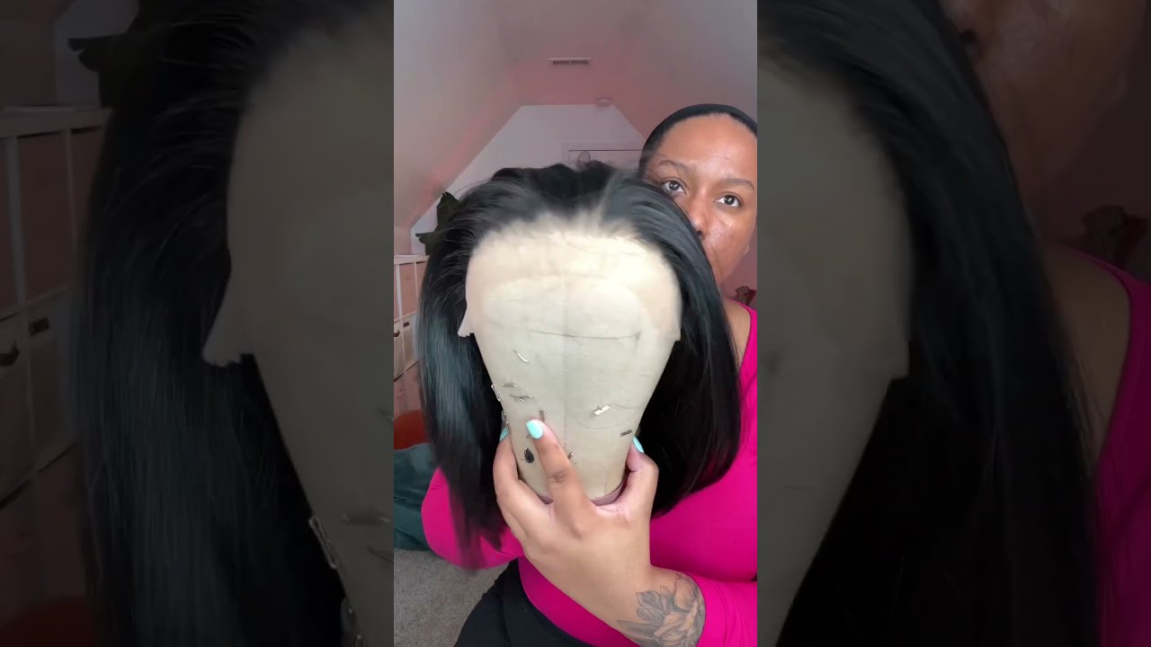 Sensationnel What Lace Tyrina In Color 1B Synthetic Bob Wig Amazonwig Sensationnelwigs
